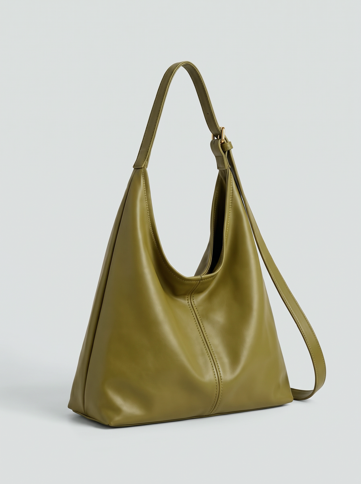 Evie | Women’s Shoulder Bag | Shoulder Strap Slouchy Shape Everyday Use - green, image 03 - Glorysoul